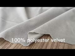 Prix d'usine Fourniture Tissu de velours de haute qualité Tissu de polyester