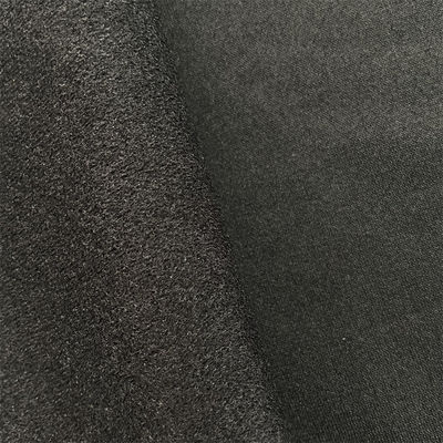 Fabric Winter Jacket in Stripe Style with 100% Nylon Spandex Flame Retardant Fabric